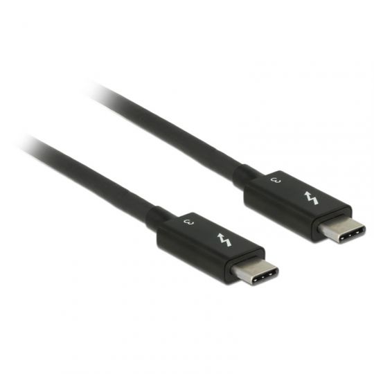 DeLOCK 0,5m USB-C Thunderbolt 3 Kabel (40Gb/s, 100W PD) 