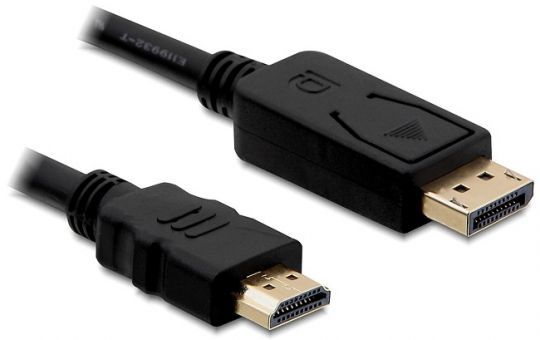 2m Displayport / HDMI Kabel 