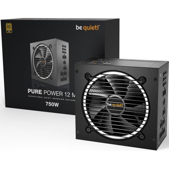 750W be quiet! Pure Power 12 M Netzteil - B-Ware 