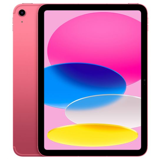 Apple A14 Bionic iPad 10 Gen 10,9 Zoll 256GB Tablet in Rosé mit Mobilfunk (eSIM Unterstützung) LTE 5G 