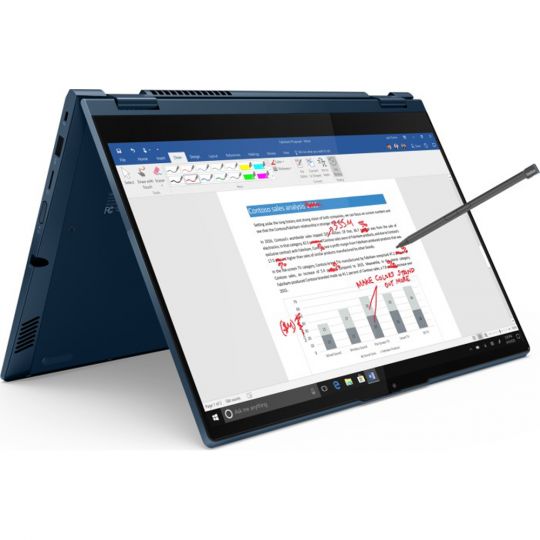 Lenovo ThinkBook 14s Yoga - 20WE0023GE - FHD 14 Zoll - 2-in-1 Convertible Notebook für Business - Eingabestift im Lieferumfang 