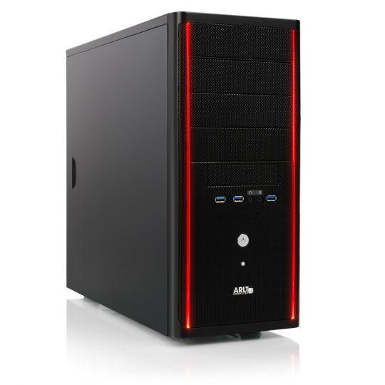 ARLT Power Station / AMD Ryzen 5 3600 / 16GB / M.2 SSD / NVIDIA GeForce GTX1660Ti / WLAN AX 