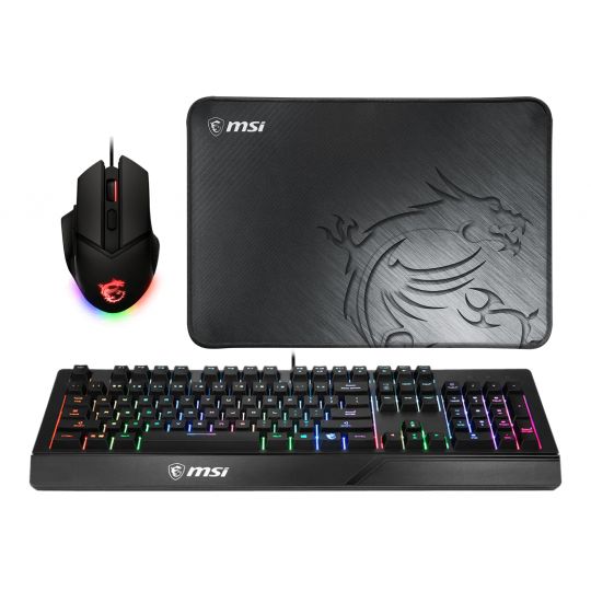 Gaming Bundle MSI GK20 Tastatur + GM20 Maus + GD21 Mauspad