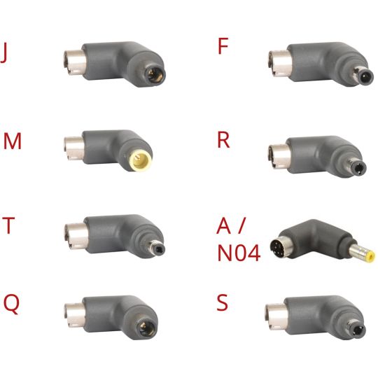 Erweiterungs-Set für CobaNitrox NB-90U Netzteil (8 zusätzliche Adapter)