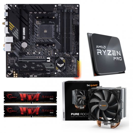 Aufrüstkit AMD Ryzen 5 Pro 4650G (6x 3,7GHz) + 16GB RAM + ASUS TUF GAMING B550M-PLUS (WiFi) Mainboard 