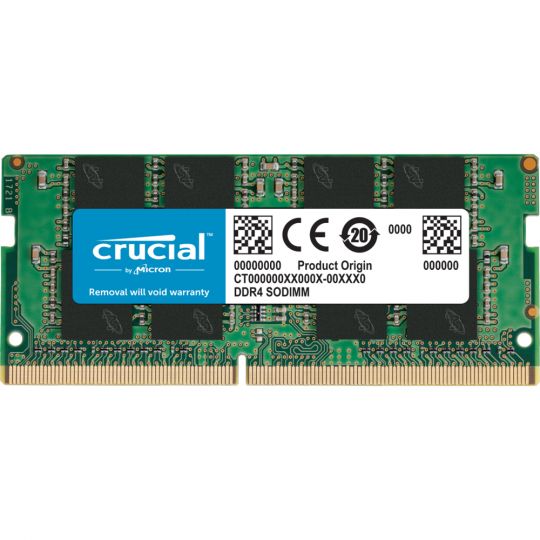 16GB Crucial SO-DIMM 16GB DDR4 3200 (1x 16GB) - Notebookspeicher 