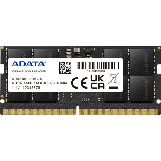 16GB ADATA AD5S480016G-S DDR5 4800 (1x 16GB) - Notebookspeicher 