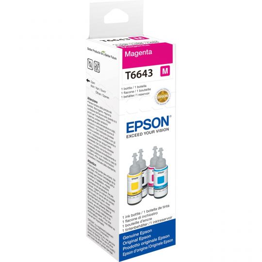 Epson T6641 70ml Nachfülltinte Ecotank Magenta