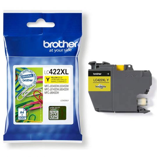 Brother LC-422XLY Tintenpatrone Gelb