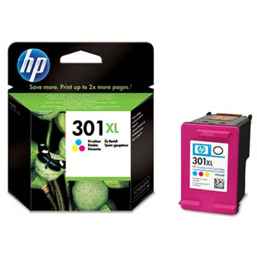 Hewlett Packard 301XL dreifarbig Tintenpatrone Gelb, Cyan, Magenta