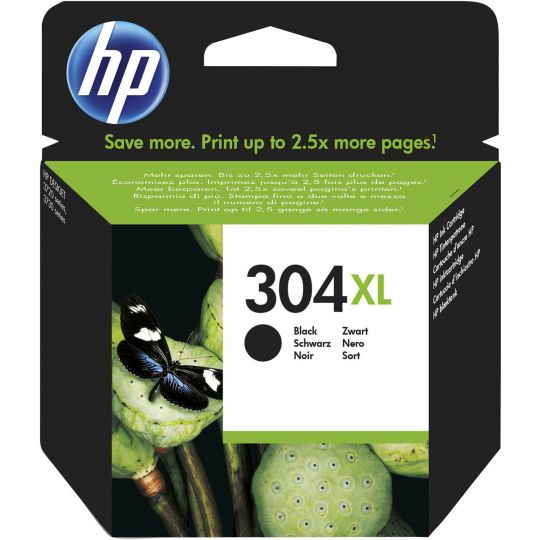 HP 304 XL Schwarz Tintenpatrone