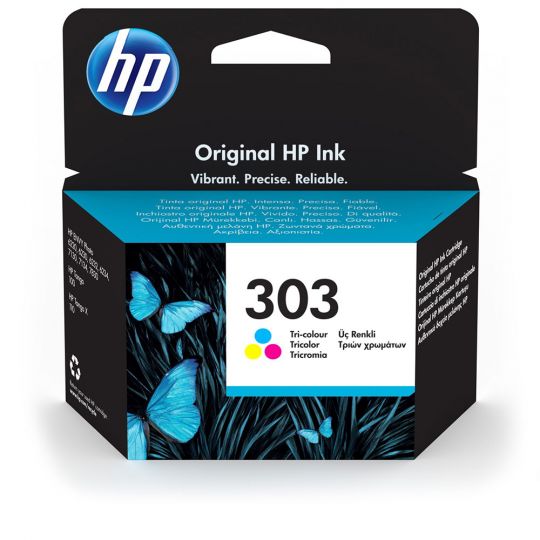 HP 303 Farbe Tintenpatrone Cyan, Magenta, Gelb 