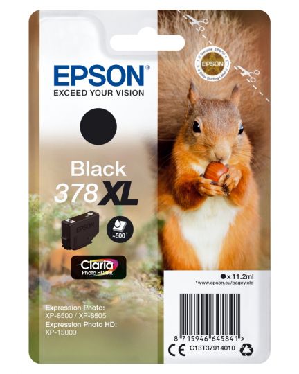 Epson Tinte 378XL schwarz 