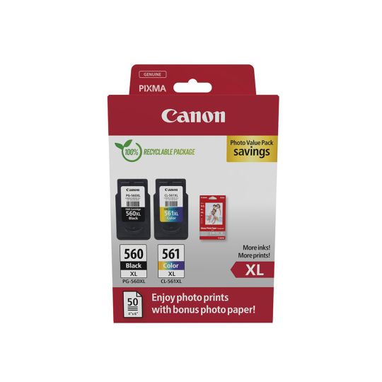 Canon Tinte PG-560XL/CL-561XL Photo Value Pack