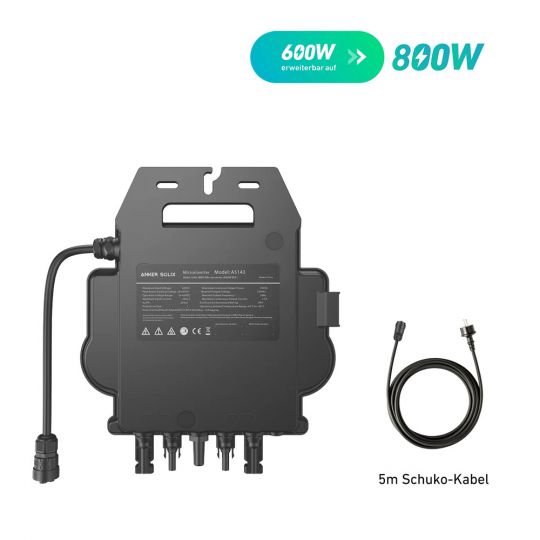 Anker SOLIX MI80 (BLE) Mikro-Wechselrichter - 600W/800W 