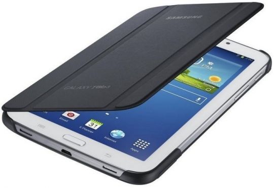 17,78cm (7 Zoll) Samsung Galaxy Tab 3 7.0 Book Cover (EF-BT210BSEGWW) - Tabletschutzhülle / Cover Grau 