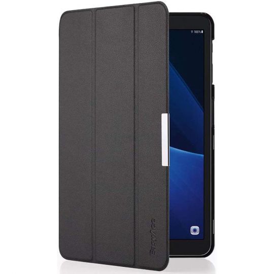 25,60cm (10,1 Zoll) EasyAcc Case für Samsung Galaxy Tab A T580/T585 - Tabletschutzhülle / Cover Schwarz 