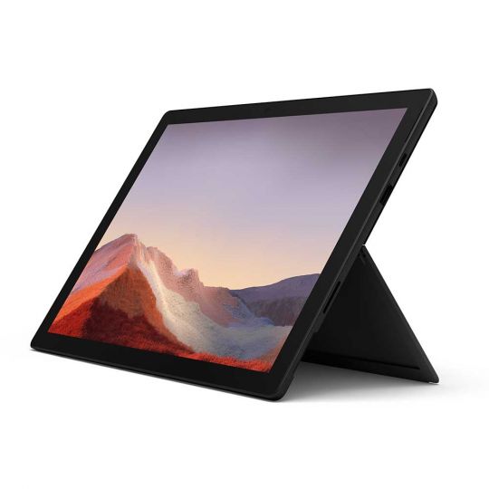 Microsoft Surface Pro 7 Platin PVS-00003 - 12,3 Zoll 256GB Windows 10 Pro Tablet in Schwarz 