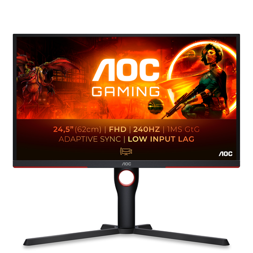 62,2cm (24.5") AOC 25G3ZM/BK Full HD Monitor