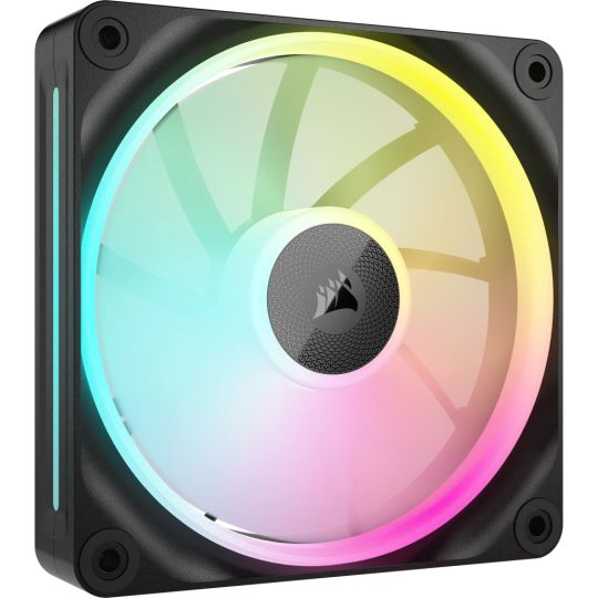 Corsair LX Series iCUE LX120 RGB Fan, schwarz, 120mm 
