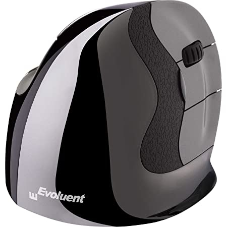 Evoluent Vertical Mouse D Large - vertikale Maus rechtshändig RF Wireless Laser