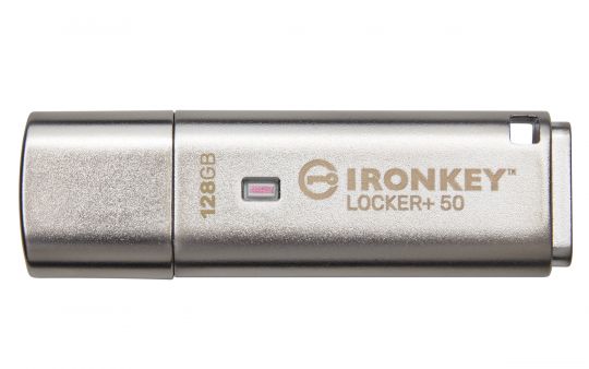 128GB Kingston IronKey Locker+ 50 128GB, USB-A 3.0 