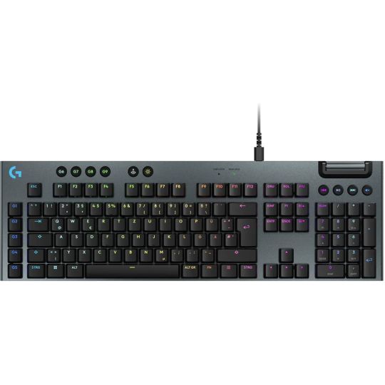 Logitech G915 X / Kabelgebundene Gaming-Tastatur / Low-Profile GL Switches / LIGHTSYNC RGB