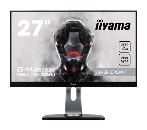 iiyama G-MASTER GB2730QSU-B1 LED display 68,6 cm (27 Zoll) 2560 x 1440 Pixel Quad HD Schwarz 