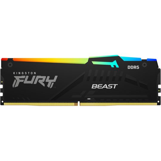 32GB Kingston FURY Beast RGB schwarz DDR5 5600 (1x 32GB) 