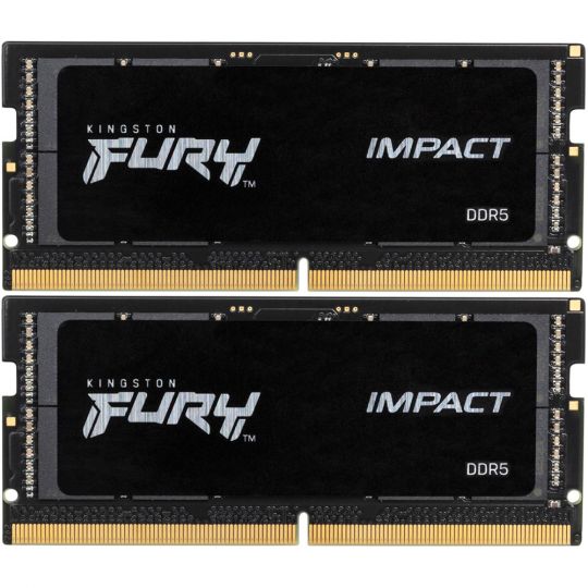 32GB Kingston FURY Impact DDR5 5600 (2x 16GB) Notebookspeicher 