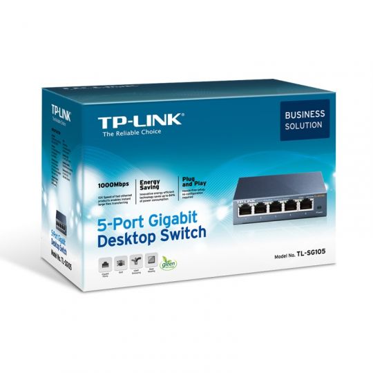TP-Link TL-SG105 5 Port Netzwerk Switch ARLT Computer 