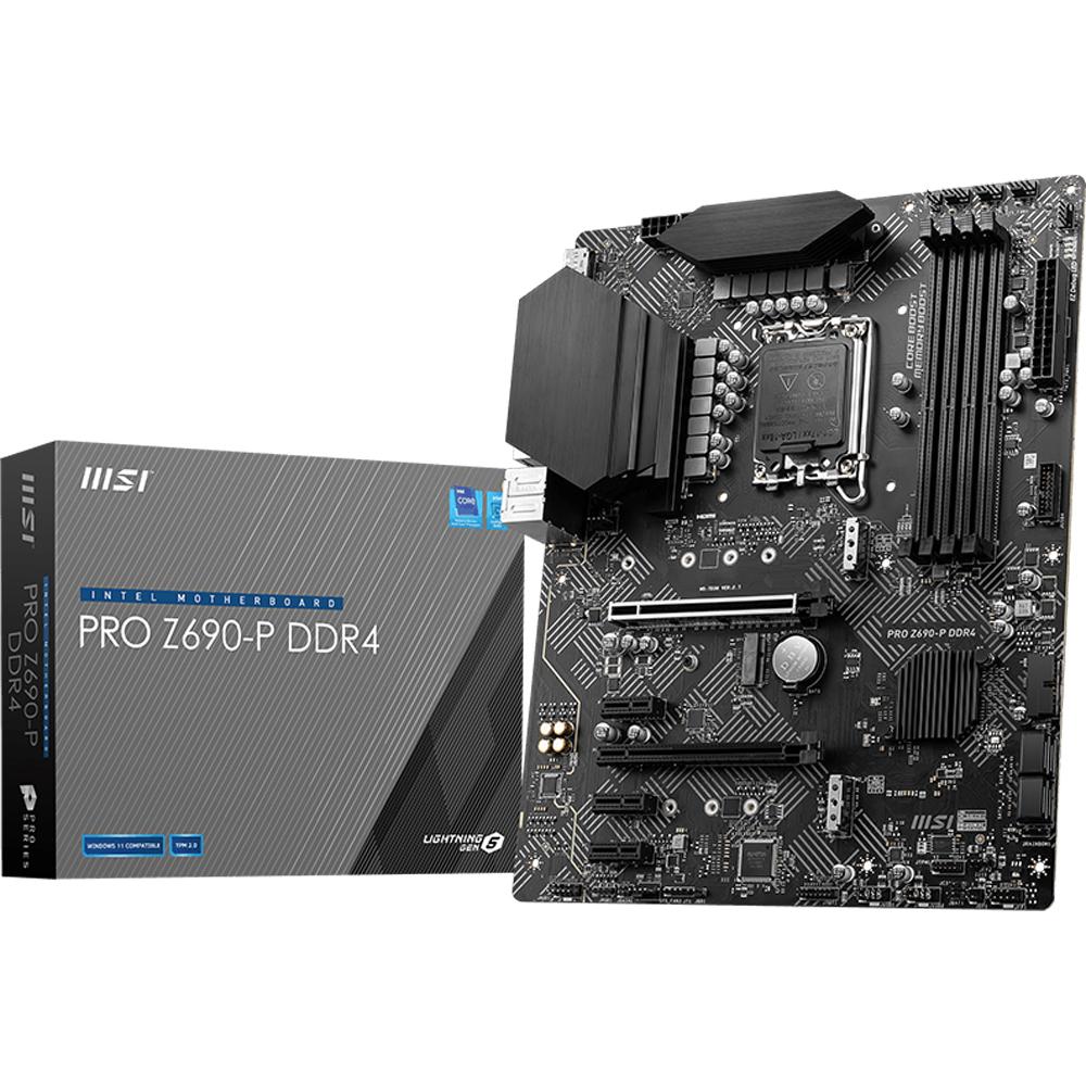 MSI Pro Z690-P DDR4 - ATX Mainboard 