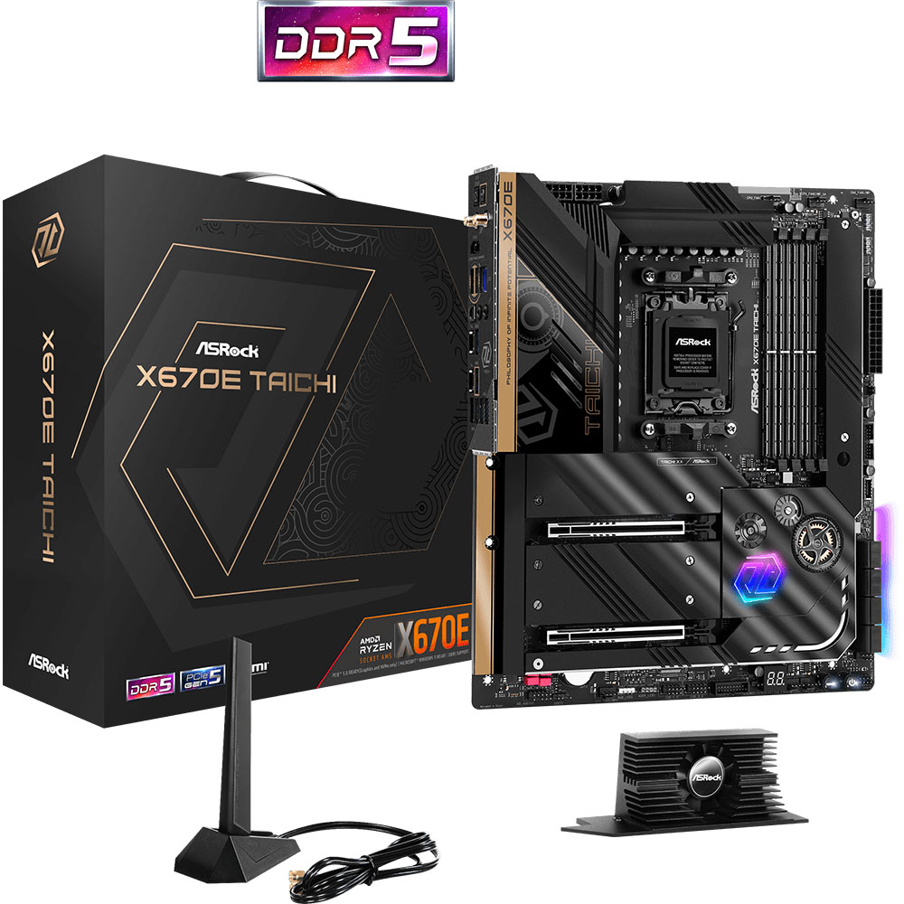 ASRock X670E TAICHI E-ATX Mainboard 