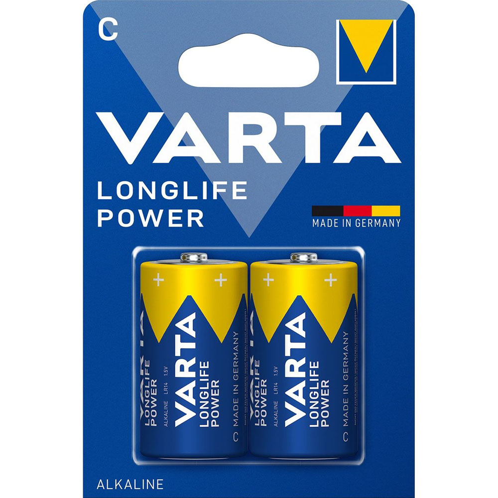 Varta Longlife Power Baby C - 2er-Pack 