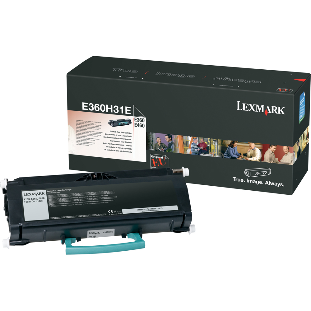 Lexmark Toner E360H31E Schwarz 