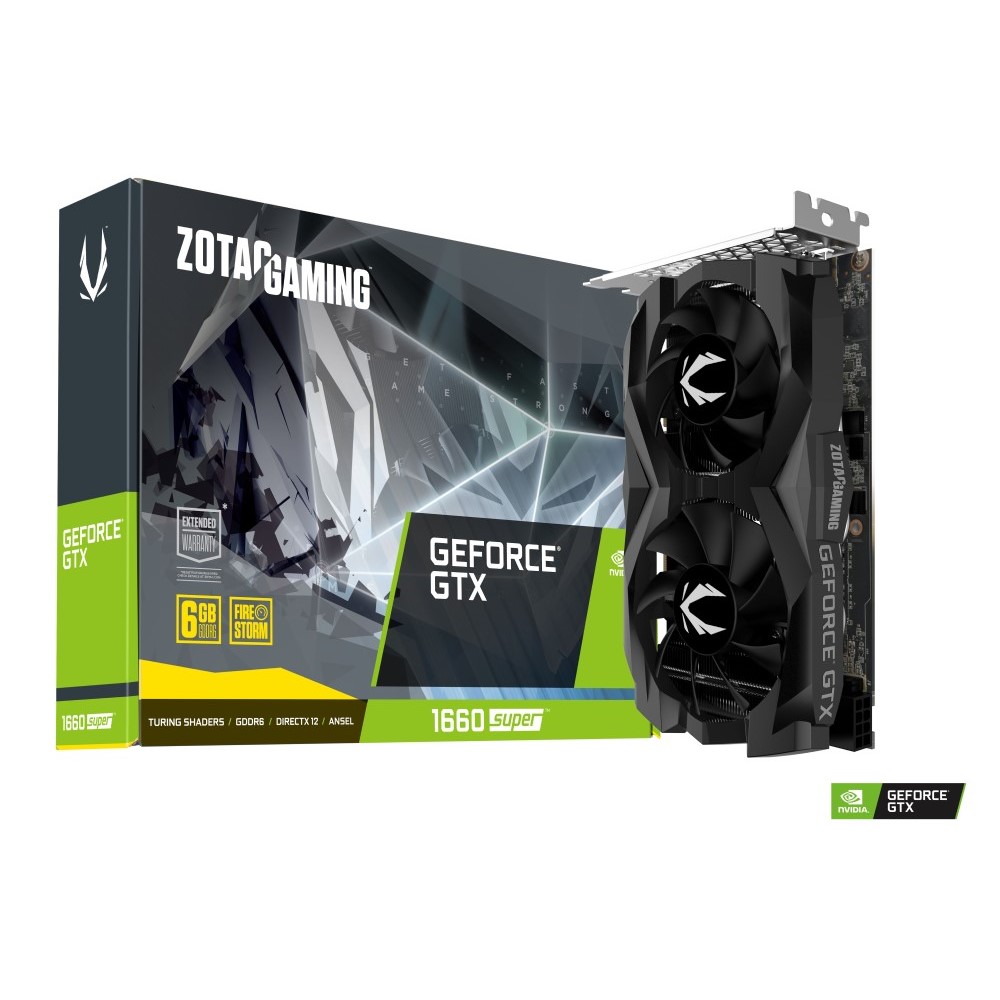 Zotac Gaming GeForce GTX 1660 SUPER Twin Fan Grafikkarte 