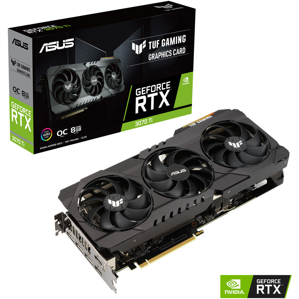 ASUS TUF Gaming GeForce RTX 3070 Ti OC - B-Ware 