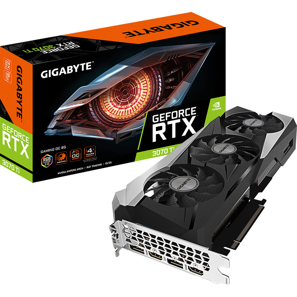Gigabyte GeForce RTX 3070 Ti Gaming OC 8G Grafikkarte 