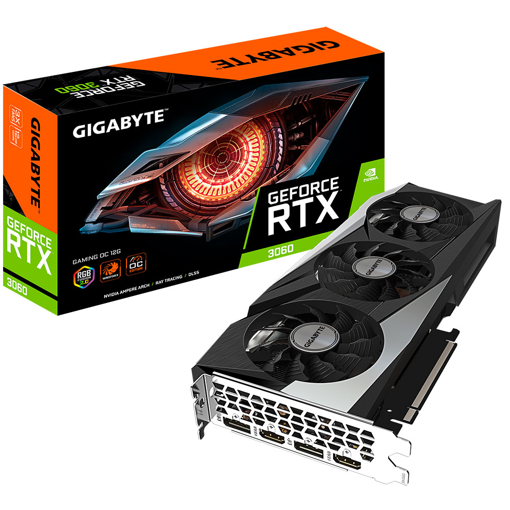 Gigabyte GeForce RTX3060 Gaming OC 12G 