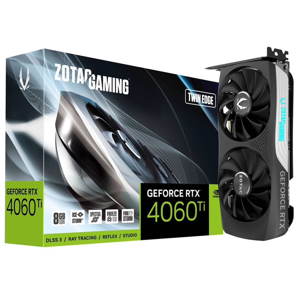 Zotac Gaming GeForce RTX 4060 Ti Twin Edge Grafikkarte 