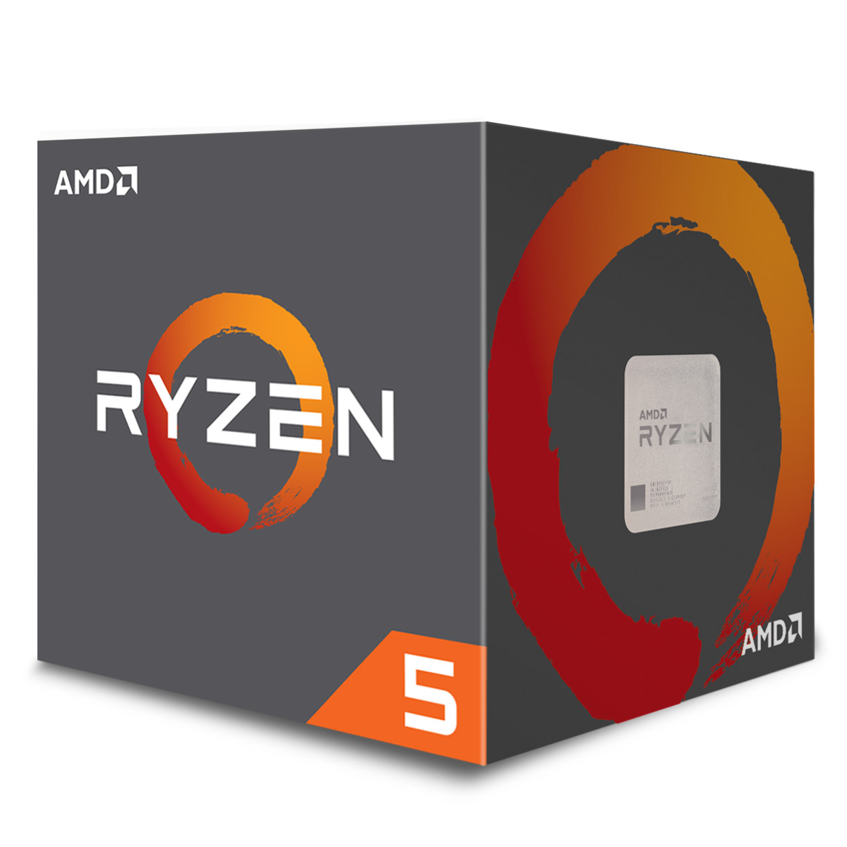 AMD Ryzen™ 5 2600 mit Wraith Stealth Kühler 