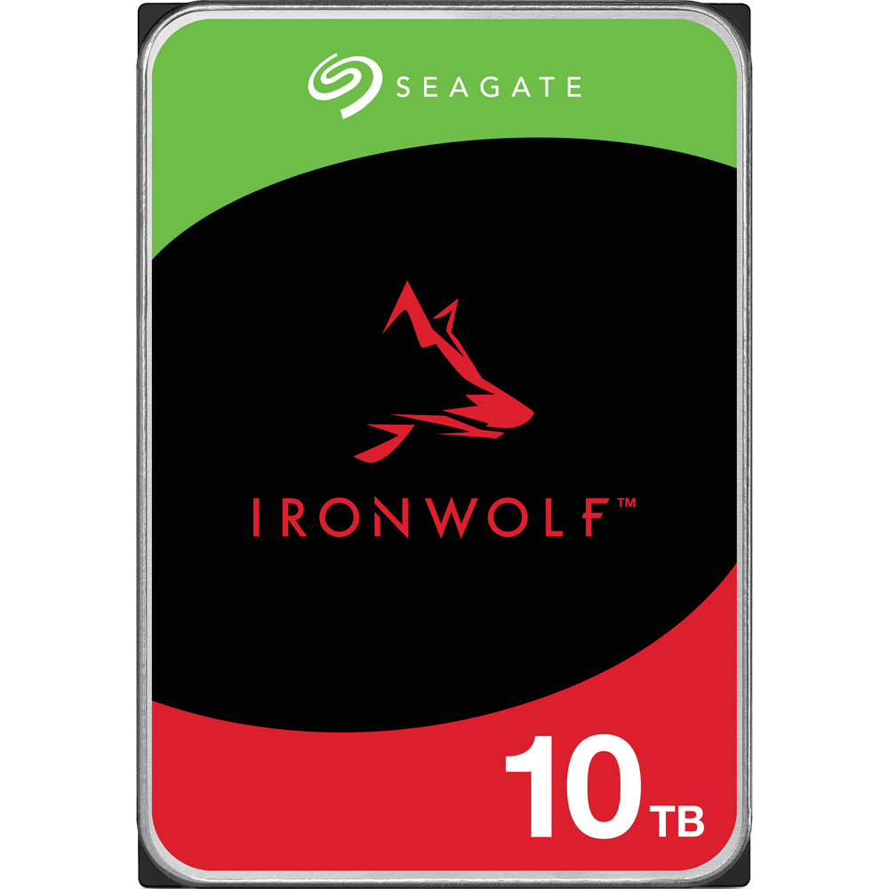 10000GB Seagate IronWolf ST10000VN0008 NAS - 3,5" Serial ATA-600 HDD 