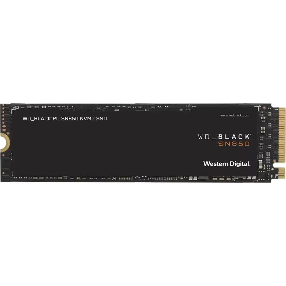 500GB WD Digital WD_BLACK SN850 NVMe SSD WDS500G1X0E SSD 