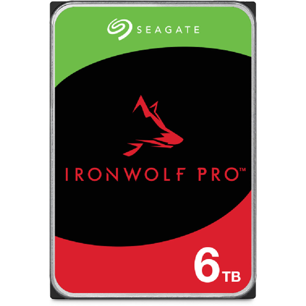 6000GB Seagate IronWolf Pro NAS HDD +Rescue ST6000NT001 Festplatte 