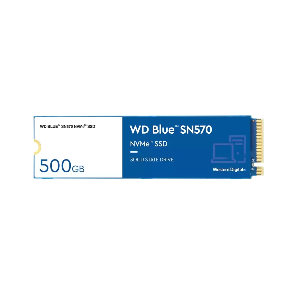 500GB Western Digital Blue SN570 WDS500G3B0C - M.2 (PCIe® 3.0) SSD 