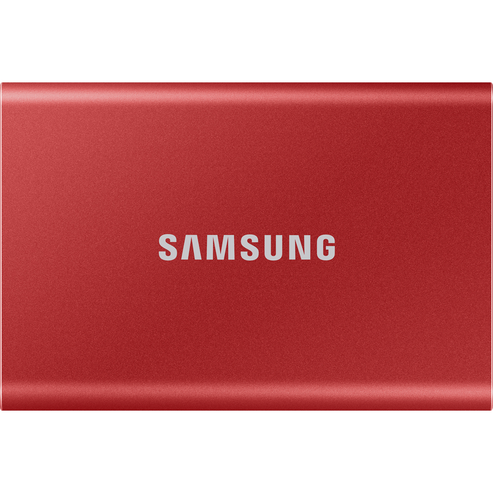 1TB Samsung Portable SSD T7 rot - externe SSD 