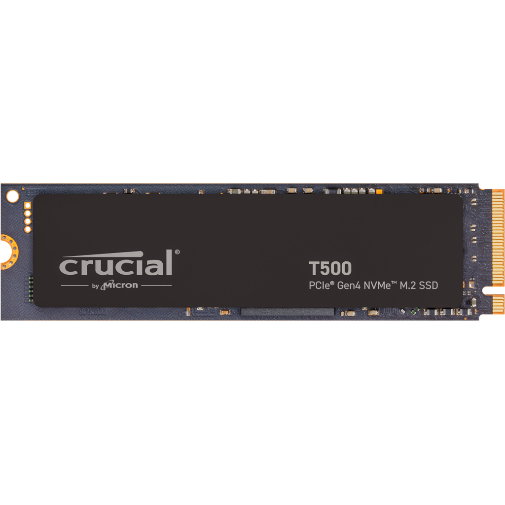 1000GB 1TB Crucial T500 SSD 1TB, M.2 2280 / M-Key / PCIe 4.0 x4 
