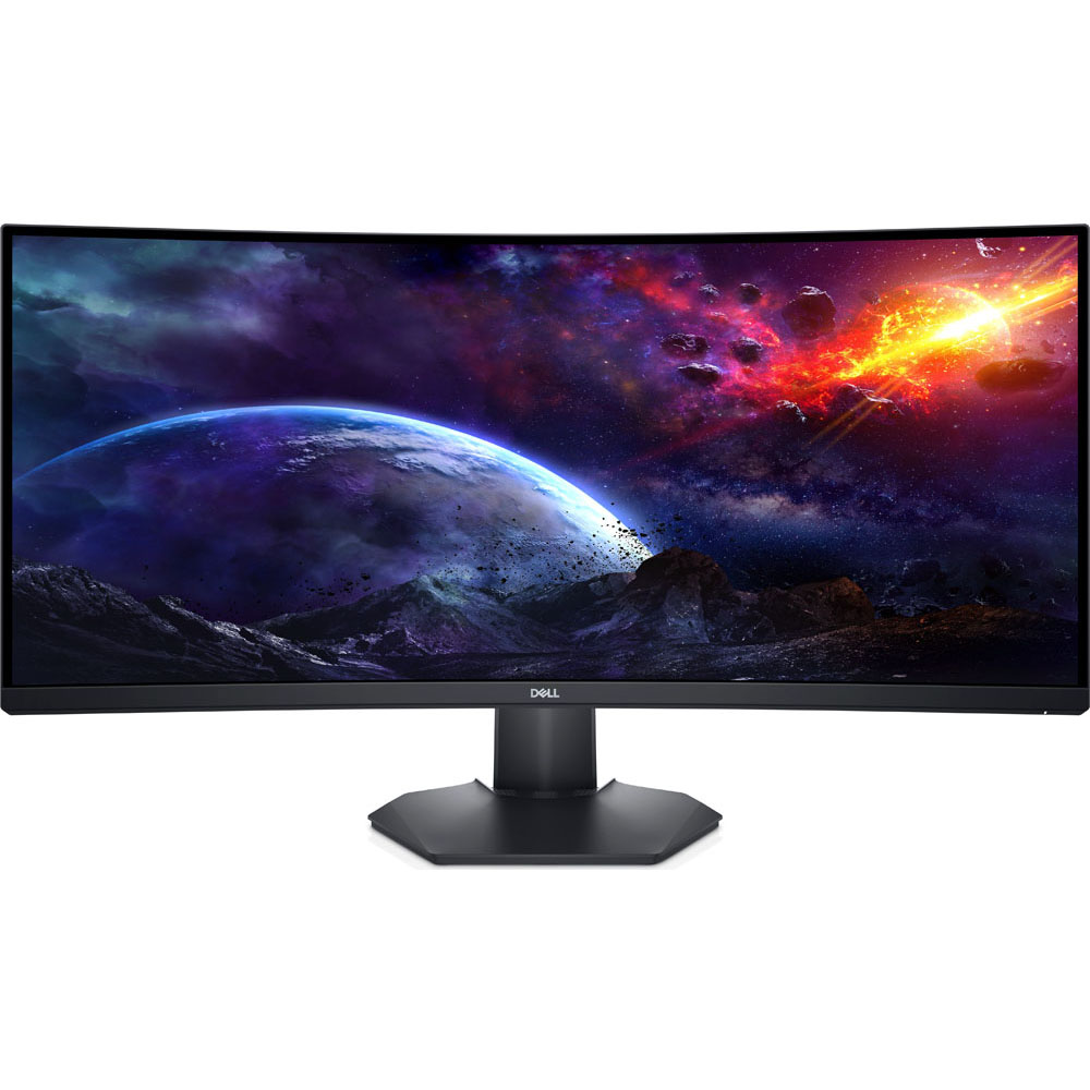 86,40cm (34,0") Dell S3422DWG UWQHD 21:9 144Hz Curved Gaming Monitor 