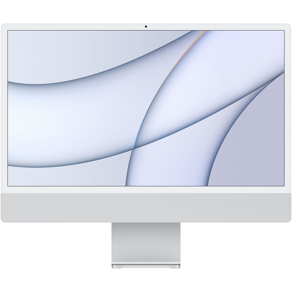 Apple iMac 24" M1 8GB RAM / 256GB SSD Silber 