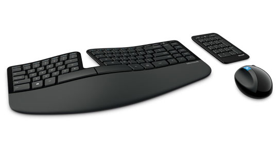 Microsoft Sculpt Ergonomic Desktop - Kabellos 